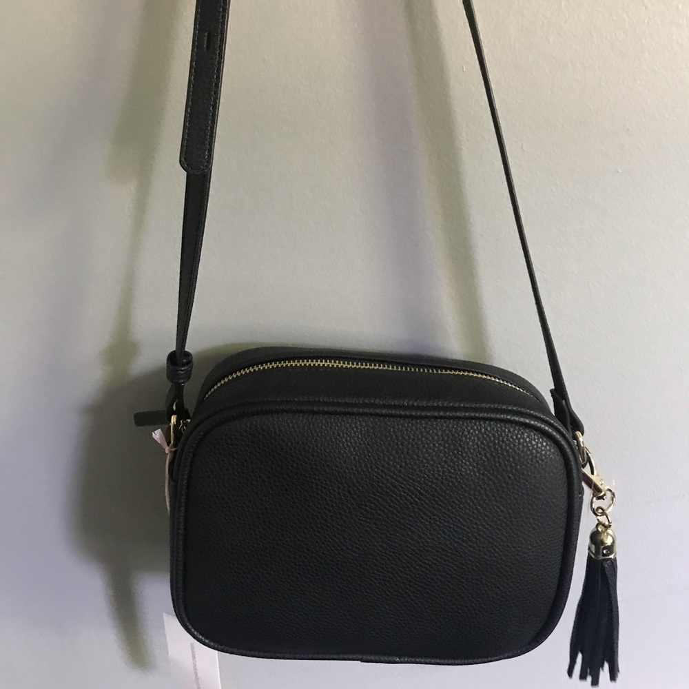 Black crossbody bag